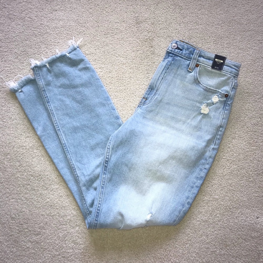Abercrombie and Fitch Simone High-Rise Slim Jeans